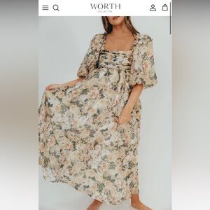 NWT Worth Collective Floral Dress